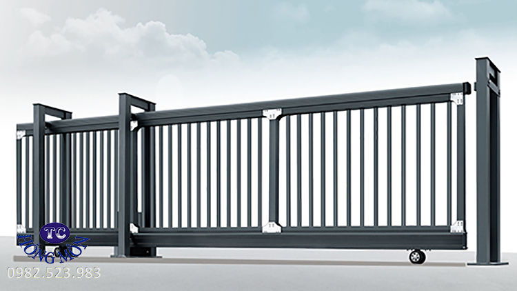 Cổng trượt treo tự động 1368-B