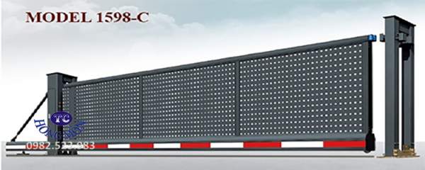 Cửa cổng treo cao cấp 1598-C Cửa cổng treo