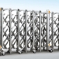 Cổng xếp inox tự động