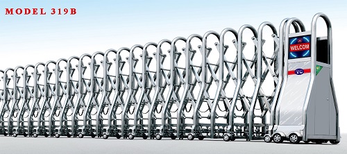 Cổng inox nhà máy