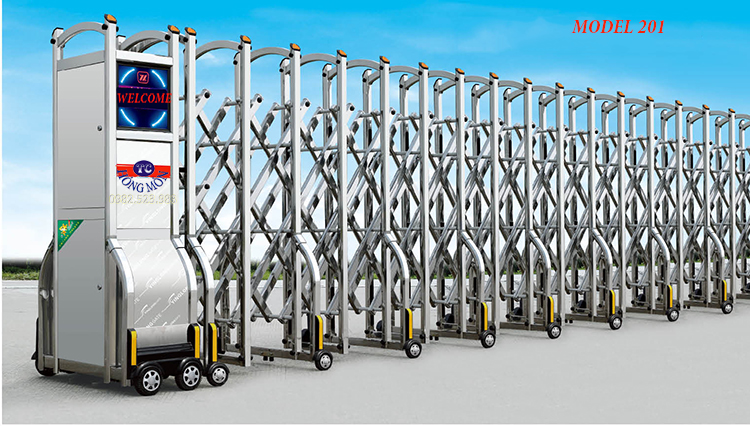 Cổng cửa inox model 201