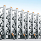 Cổng điện inox nhập khẩu