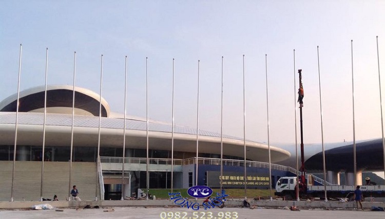 Cột cờ inox quảng ninh