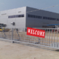 Mẫu cổng lùa đơn giản lắp đặt cho công ty Phúc Sơn