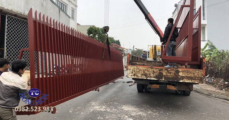 Cổng rào lùa Hồng Môn