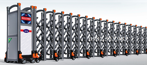 Cổng xếp tự động