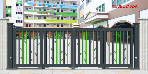 cổng nhà 4 cánh đẹp