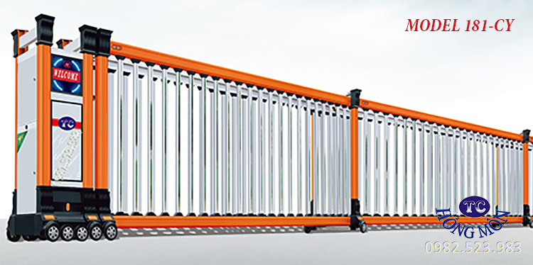 Cổng cửa lùa model 181-CY