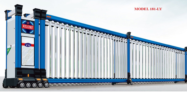 Cổng lùa xếp model 181-LY