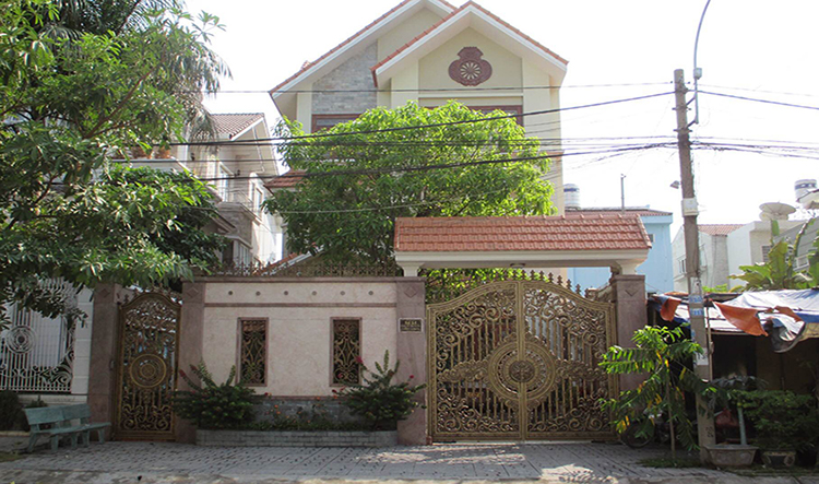 Cổng nhôm đúc đẹp
