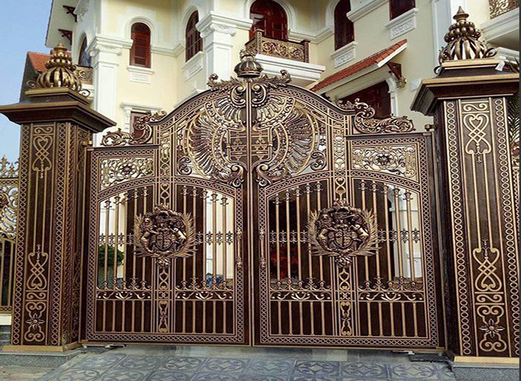 cổng âm sàn