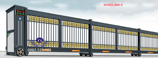 Cửa cổng lùa đẹp 2088-D Cửa cổng lùa đẹp 2088-D