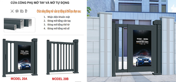 Cửa tự động 1 cánh đóng mở bằng thẻ từ cửa tự động 1 cánh