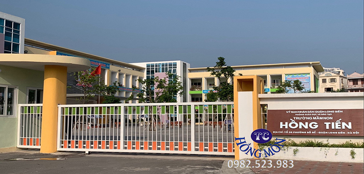 Mẫu cửa cổng sắt lùa đẹp