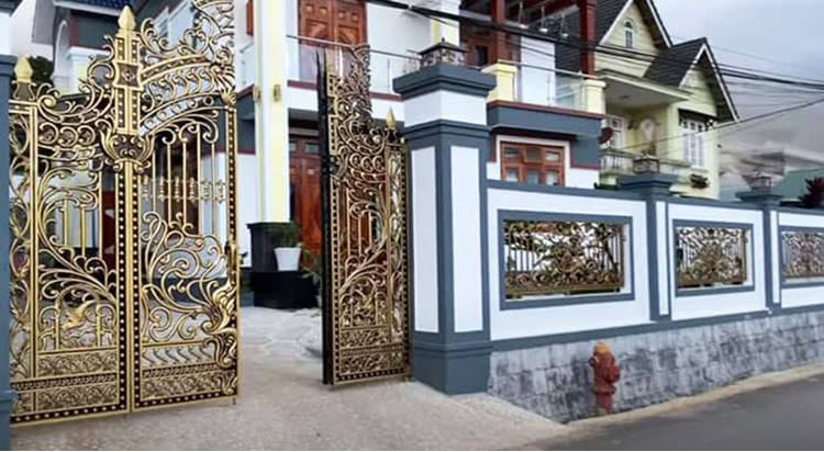 Bảng giá cổng nhôm đúc