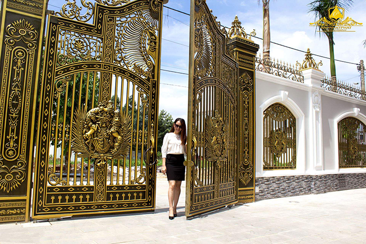 Các kiểu cổng hàng rào đẹp