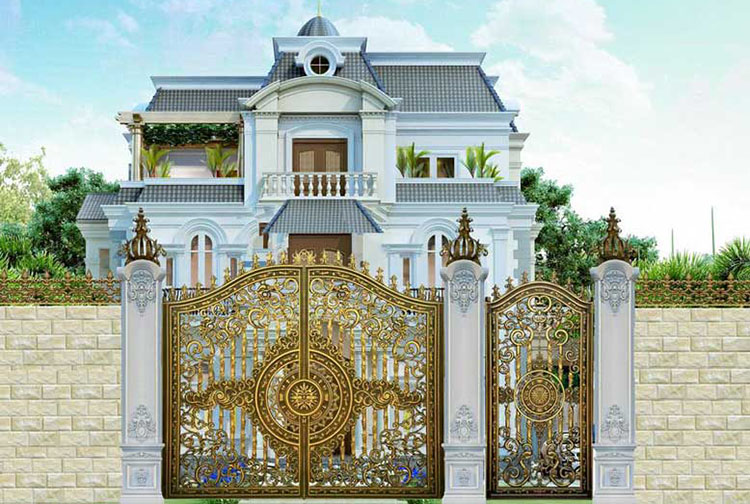 Các mẫu cổng nhà vườn đẹp