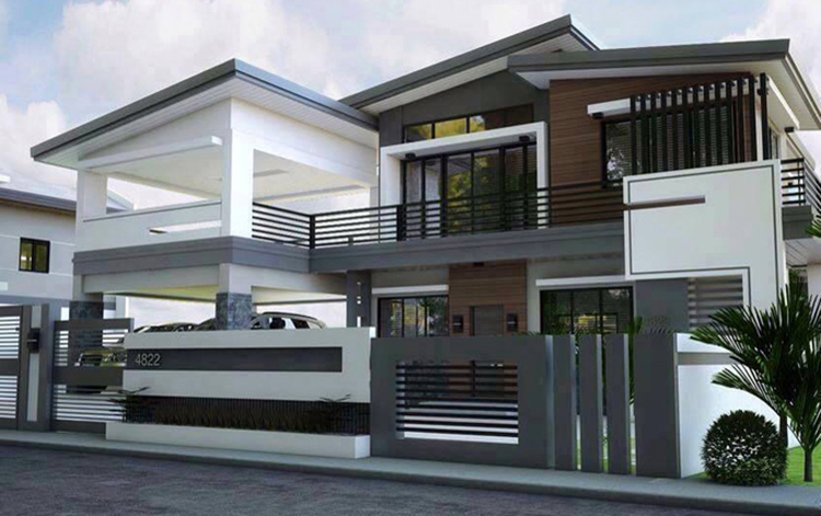 Cổng đẹp cho nhà vườn