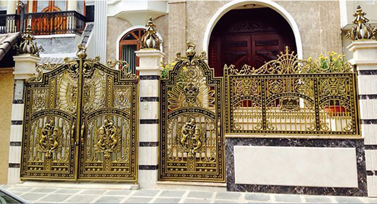 Cổng mạ đồng