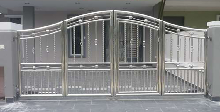 Cổng nhà inox