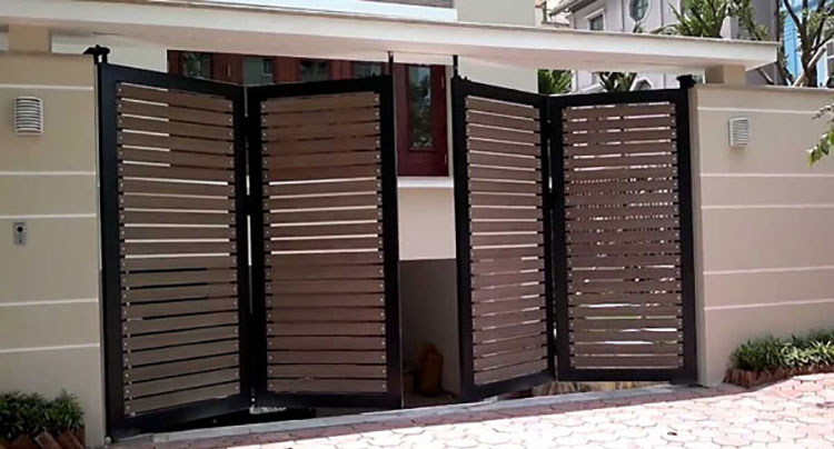 Cổng tự động 4 cánh