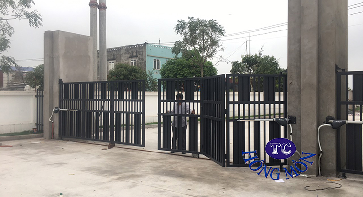 Lắp đặt cửa cổng mở tự động