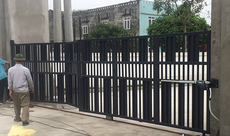 Mẫu cổng đơn giản hiện đại